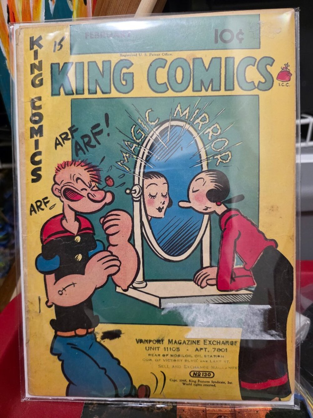 Popeye comic 1947 Issue #130